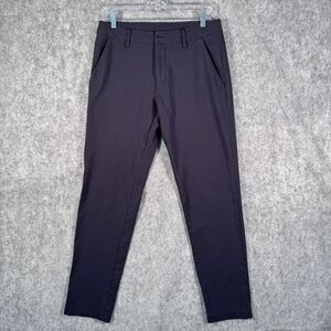 BYLT Everyday Pants 2.0 Men Medium Measures 32x29 Blue Performance Tapered